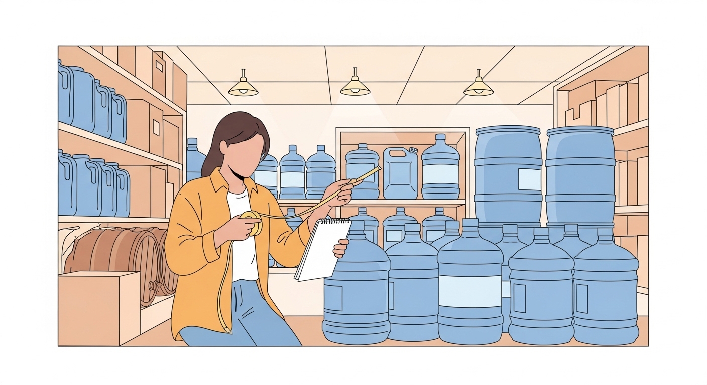 水　備蓄量　計算方法